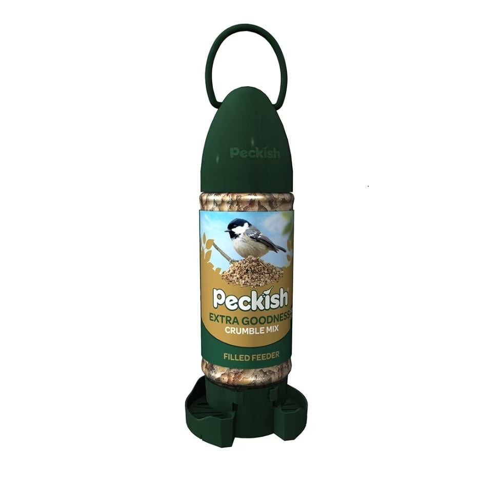 Peckish Crumble Mix RTU Filled Feeder 350g