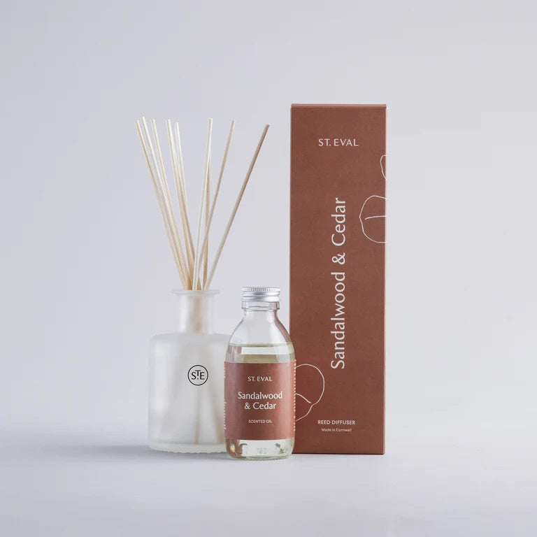Sandalwood and Cedar Lamorna Reed Diffuser