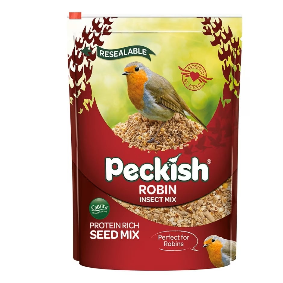 Peckish Robin Seed & Insect Mix 2Kg