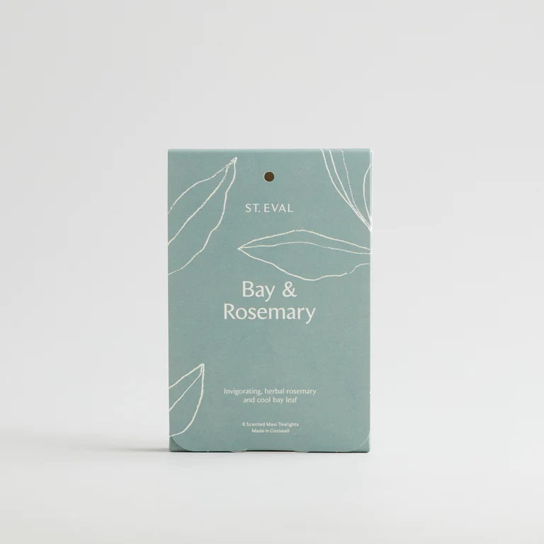Bay and Rosemary Lamorna Maxi Tealights
