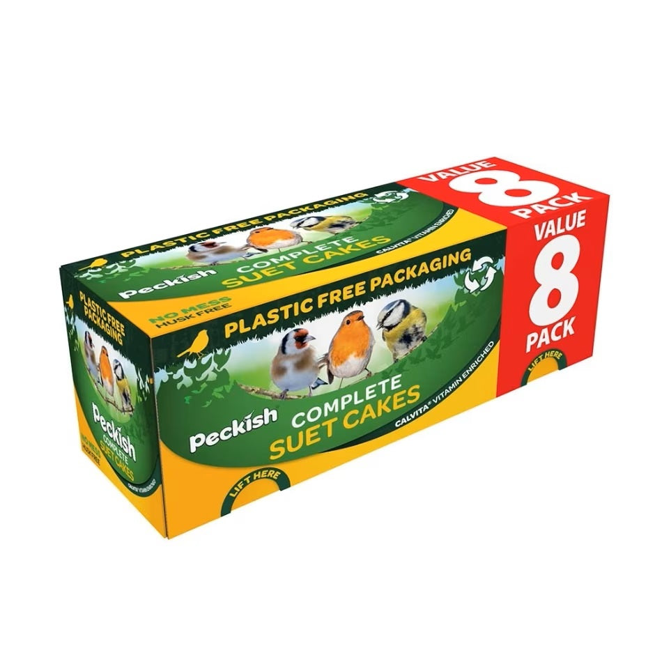 Peckish Complete Suet Cake 8PK Box