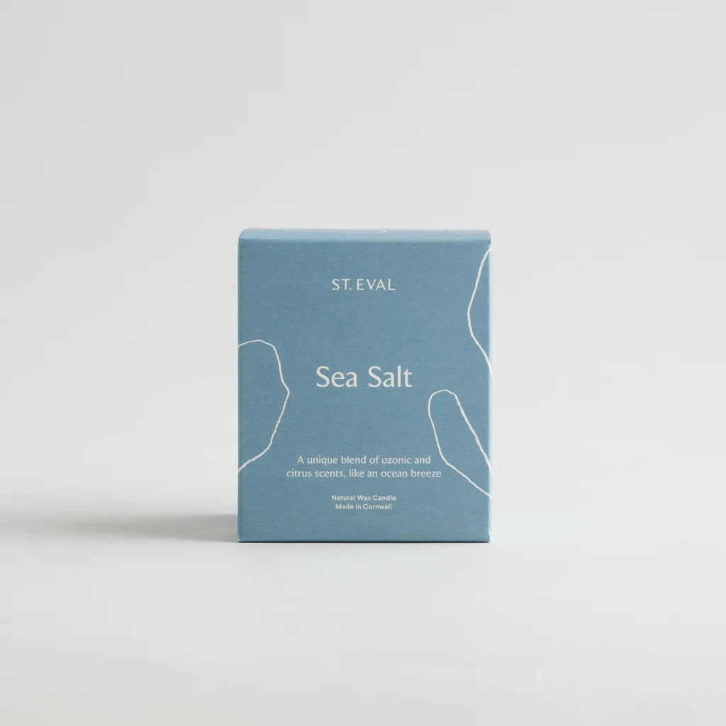 Sea Salt Lomorna Glass Candle