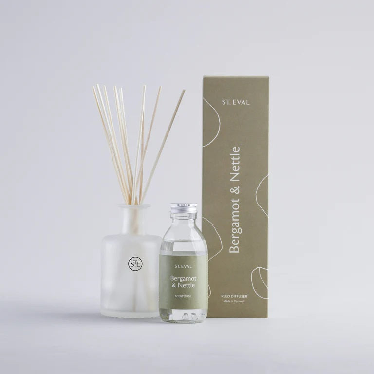 Bergamot and Nettle Lamorna Reed Diffuser