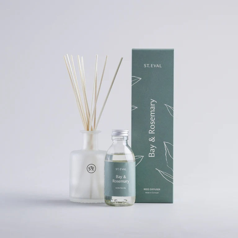 Bay and Rosemary Lamorna Reed Diffuser