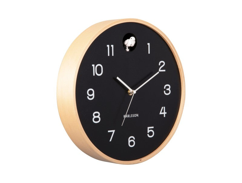 Natural Black Cuckoo Clock
