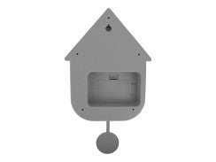 Mouse Grey Modern Cuckoo Wall Clock