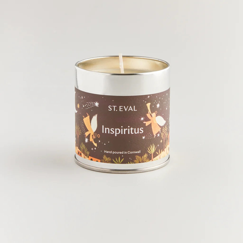 Inspiritus Scented Christmas Tin Candle