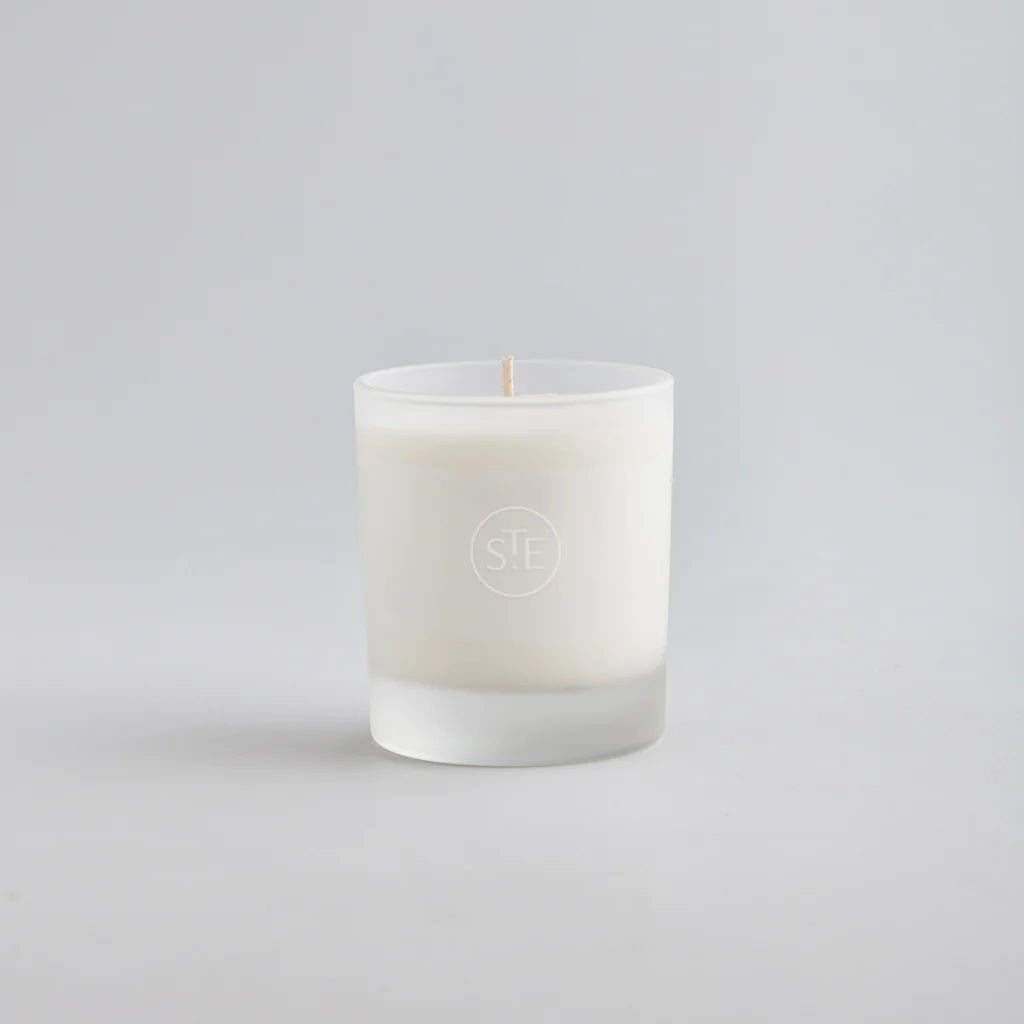 Bay and Rosemary Lamorna Glass Candle