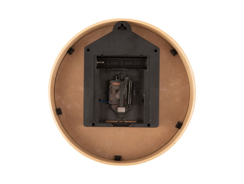 Natural Birch Grey Cuckoo Clock