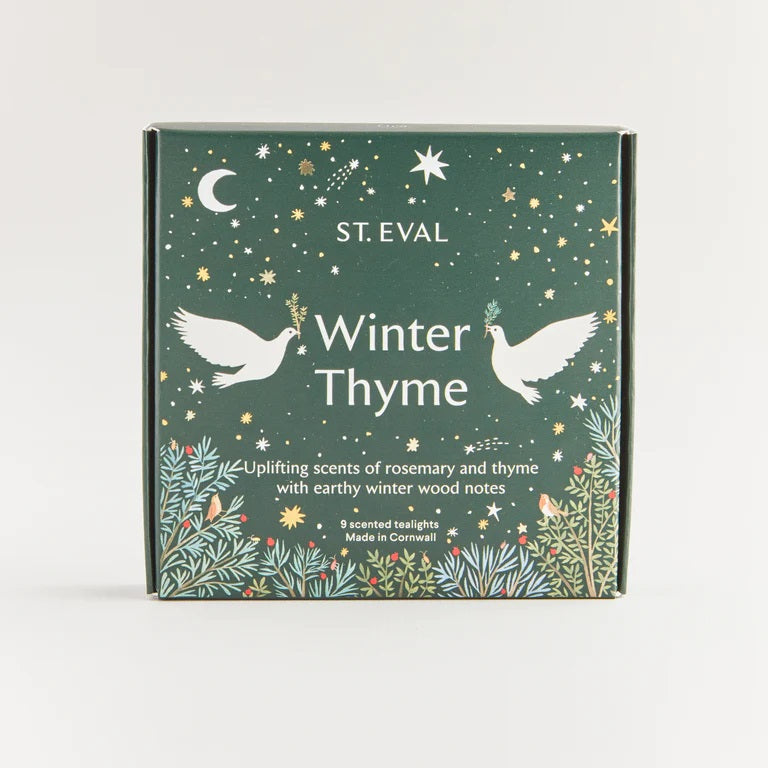 Winter Thyme Scented Christmas Tealights