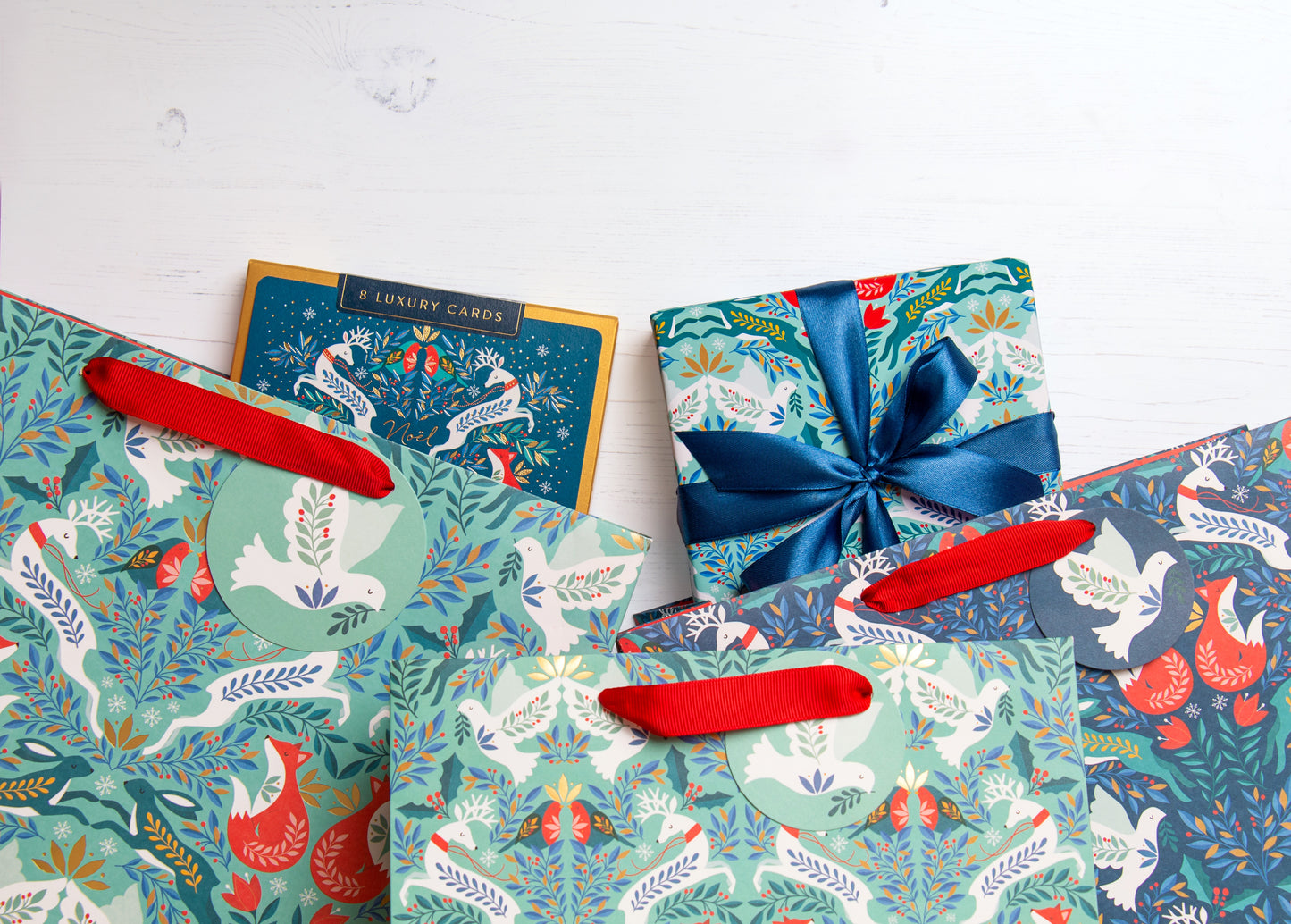 Merry and Bright Landscape Gift Bag