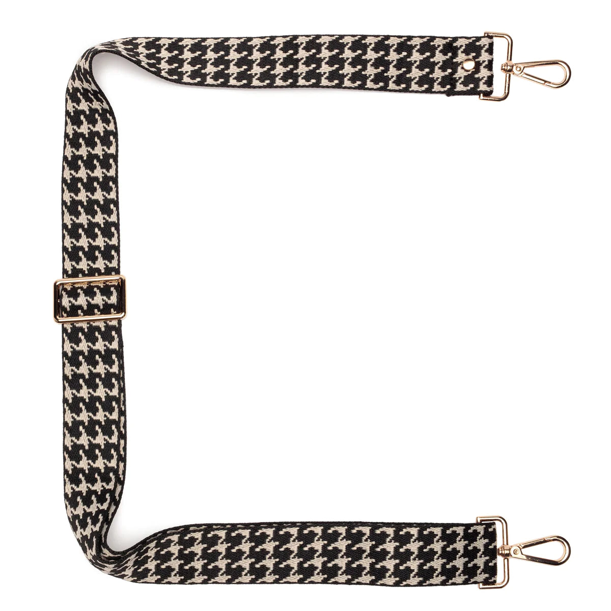 Elie Beaumont Strap - Black Dogtooth