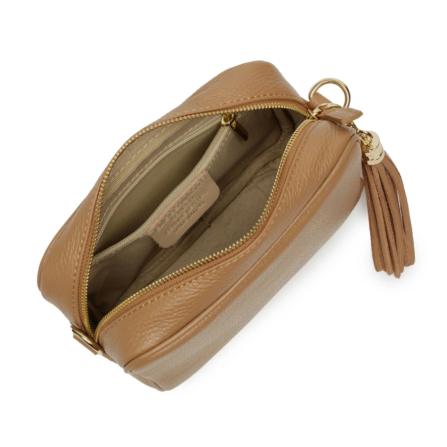 Elie Beaumont Crossbody Bag - Camel