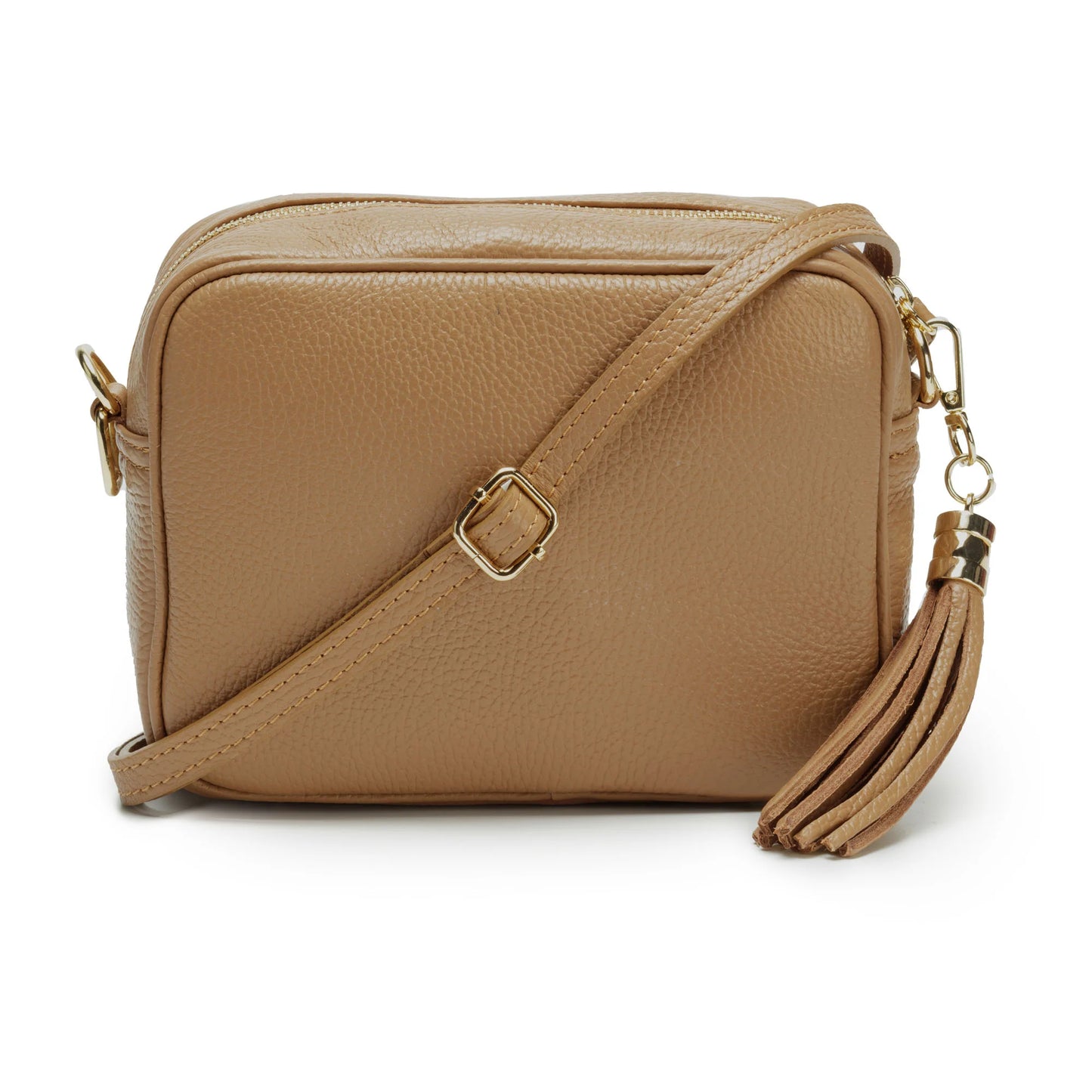 Elie Beaumont Crossbody Bag - Camel