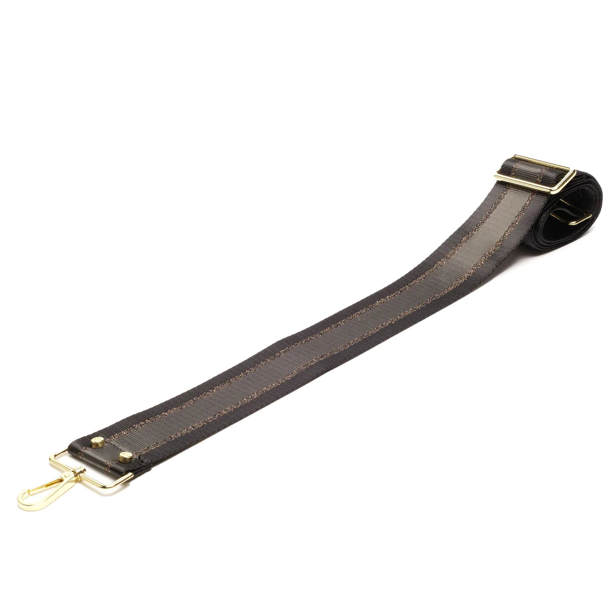 Elie Beaumont Strap - Charcoal Stripe