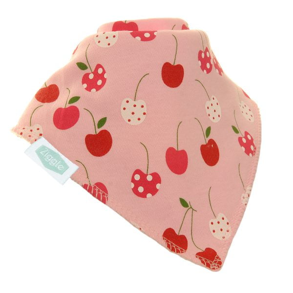 Cherry Pattern Bib