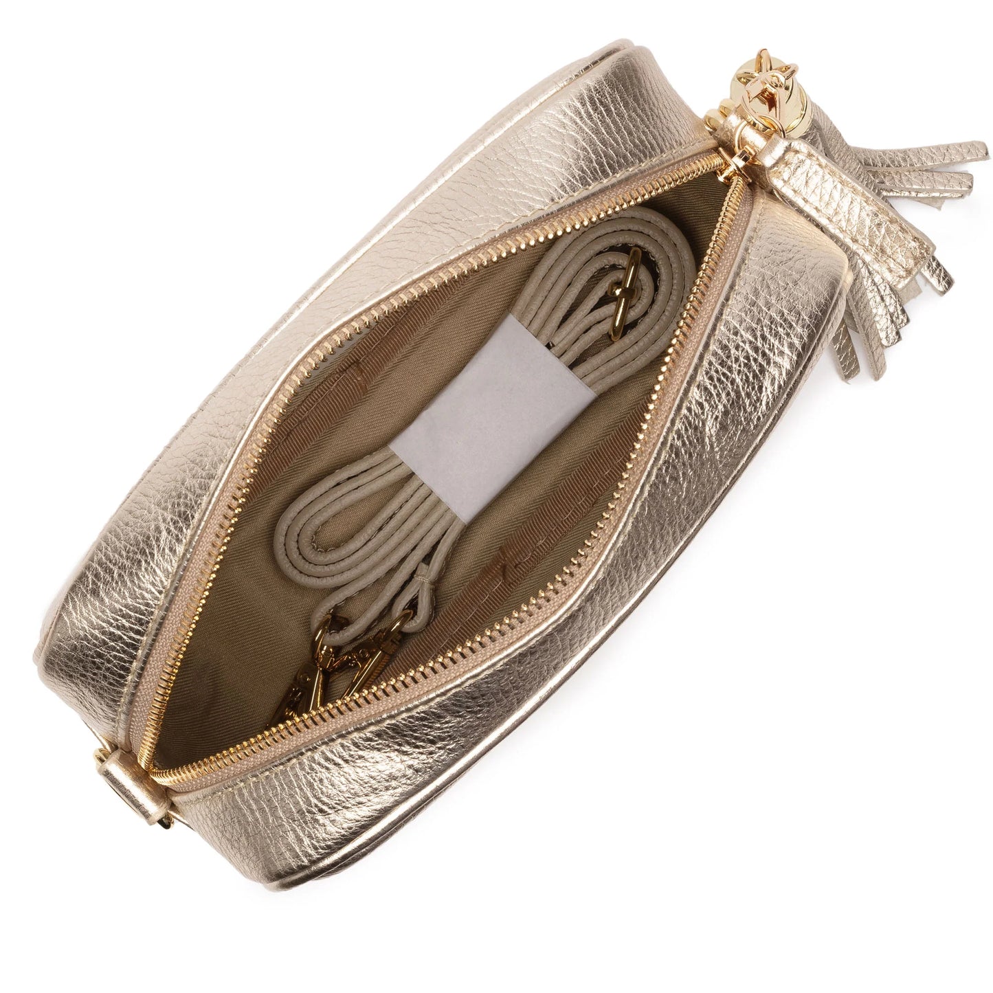 Elie Beaumont Crossbody Bag - Gold