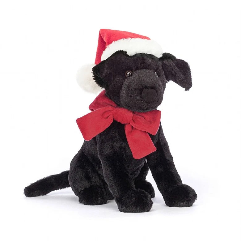 Winter Warmer Black Labrador Pippa