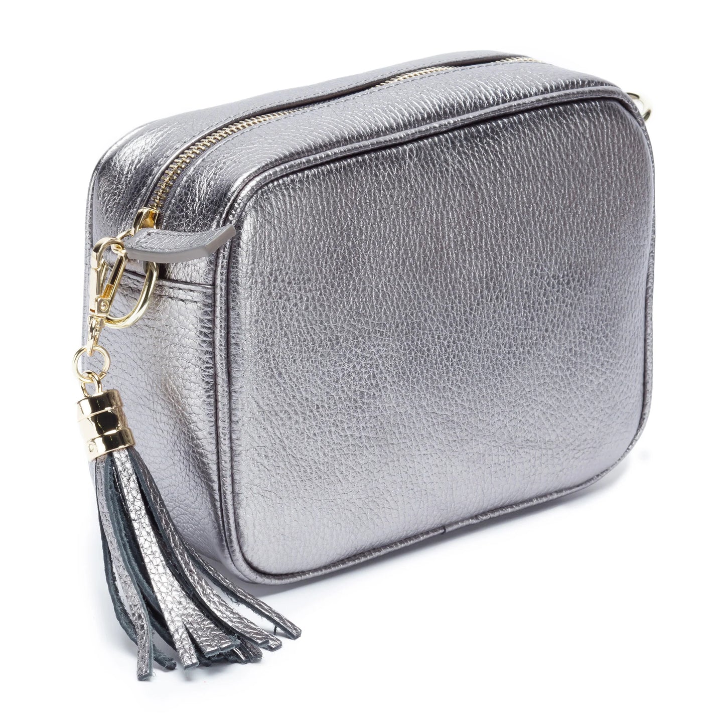 Elie Beaumont Crossbody Bag - Pewter