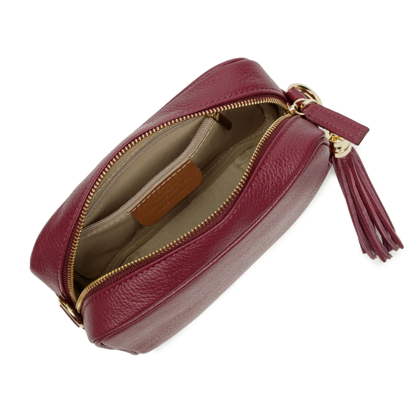 Elie Beaumont Crossbody Bag - Wine