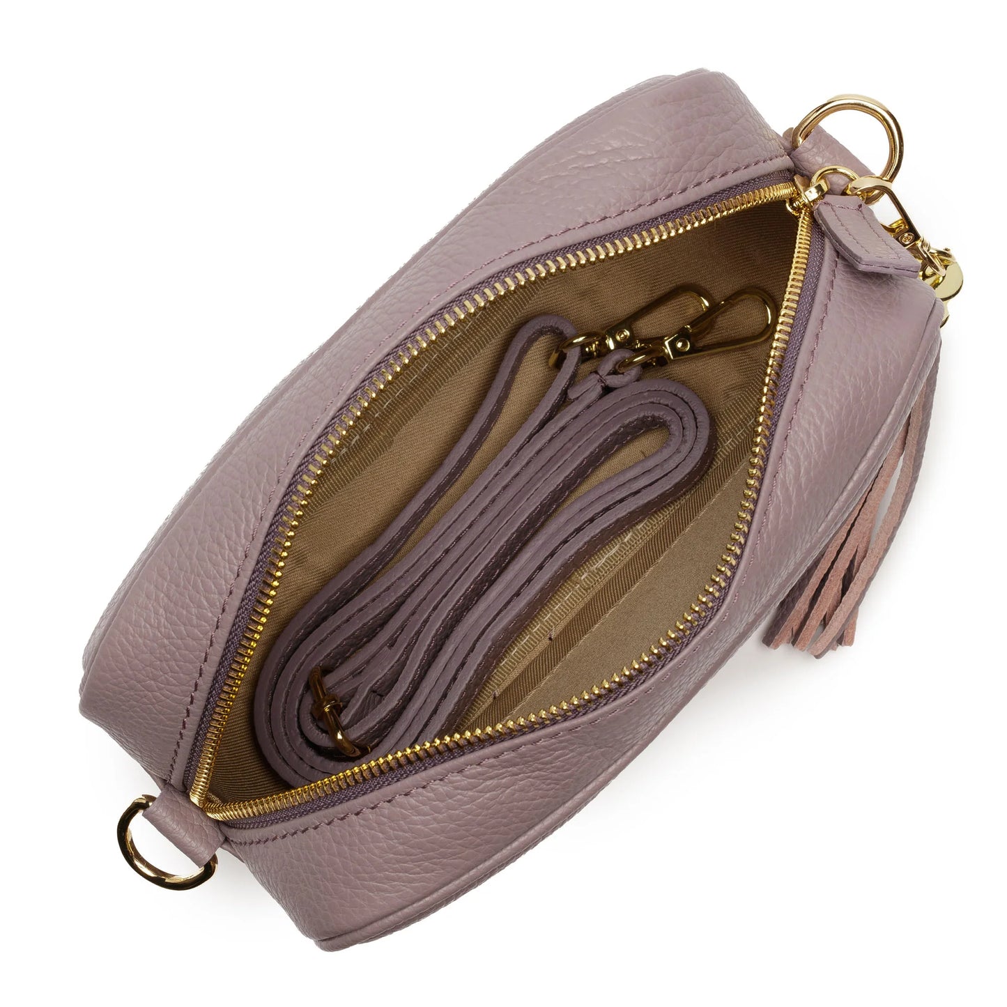 Elie Beaumont Crossbody Bag - Lavendar