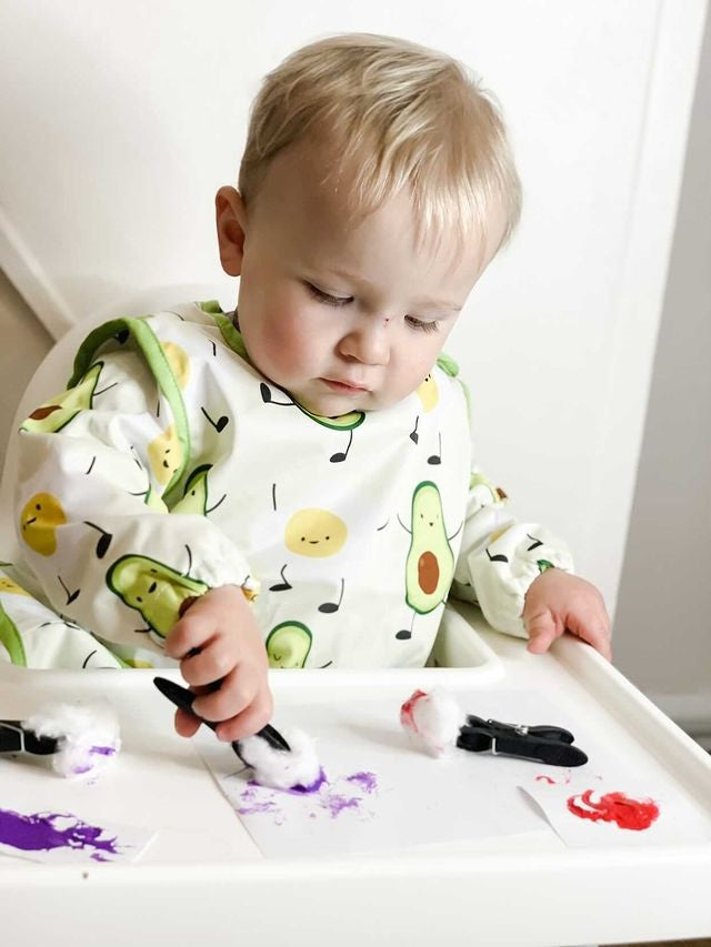 Coverall Avocado Bib