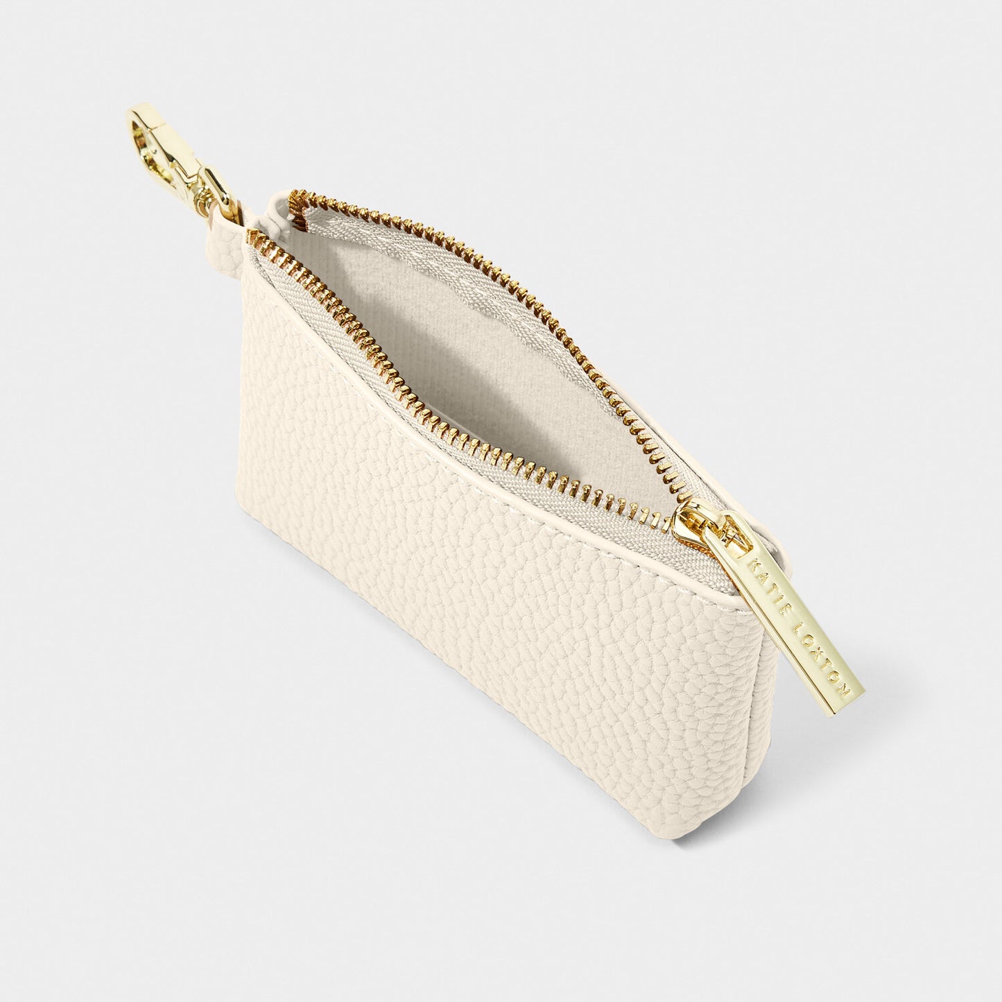 Katie Loxton Evie Clip On Coin Purse - Eggshell