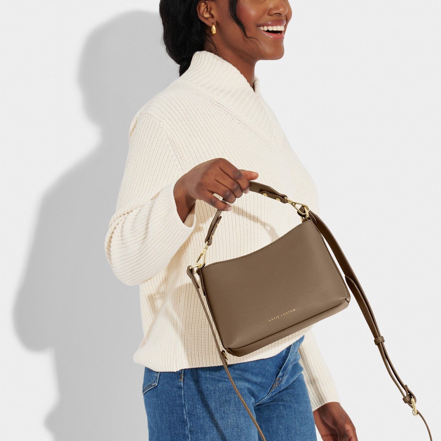 Katie Loxton Evie Crossbody Bag - Mink