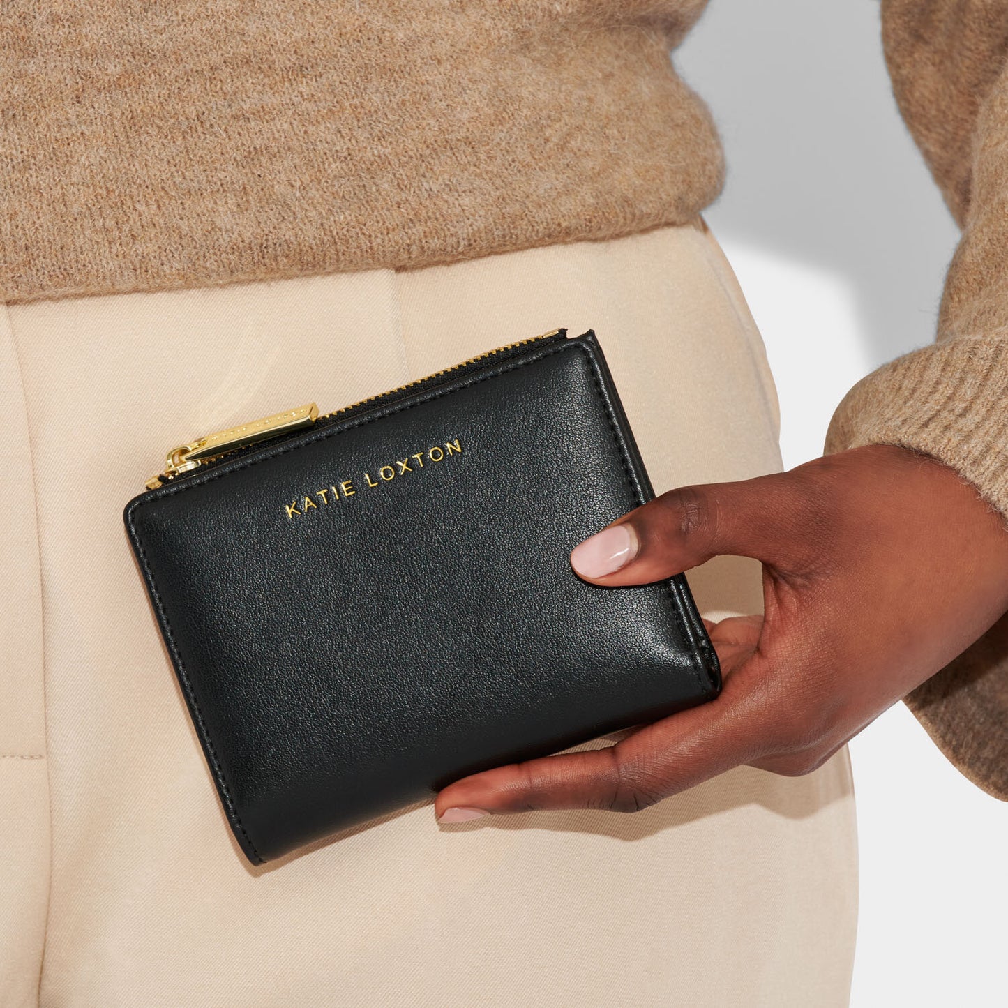 Katie Loxton Nala Fold Out Purse - Black