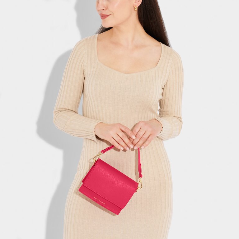 Katie Loxton Mini Orla Crossbody Bag - Fuchia