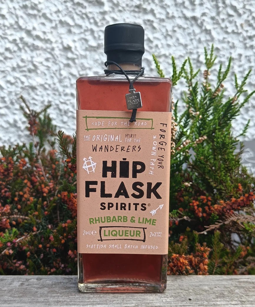 Hipflask Rhubarb & Lime 20cl