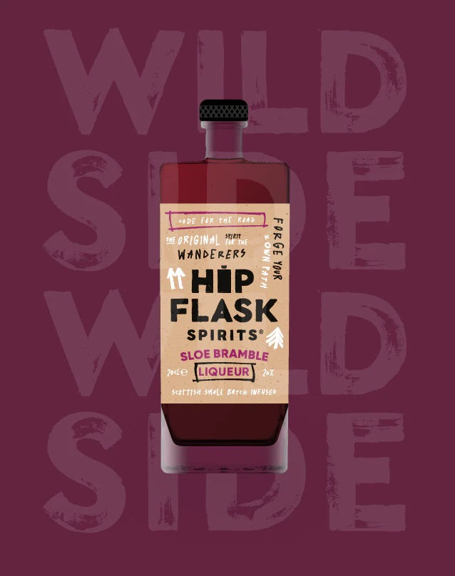 Hipflask Slow Bramble 20 cl