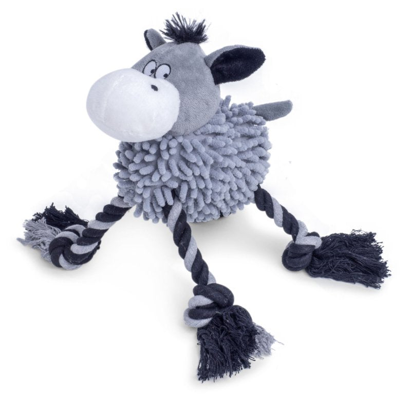 Noodle Donkey Plush Dog Toy