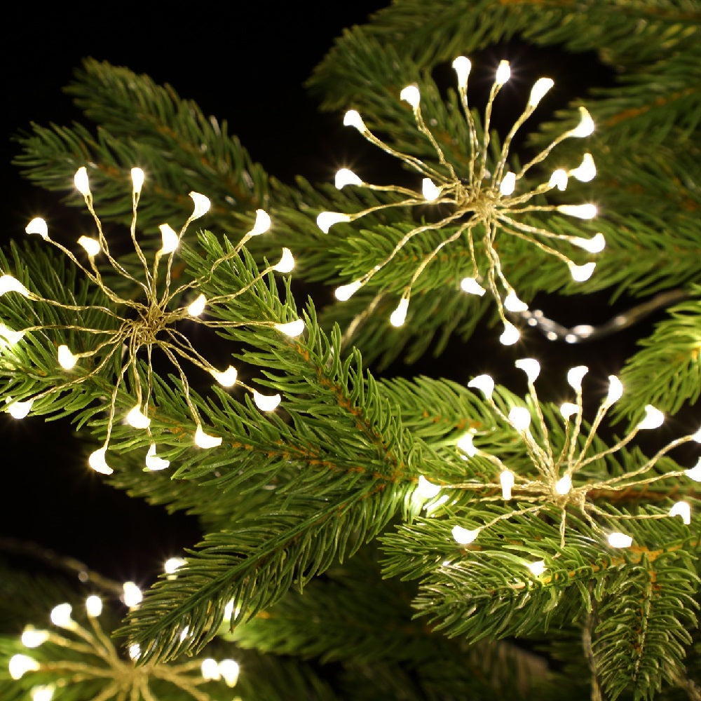 10 Mini Warm White Firework String Lights