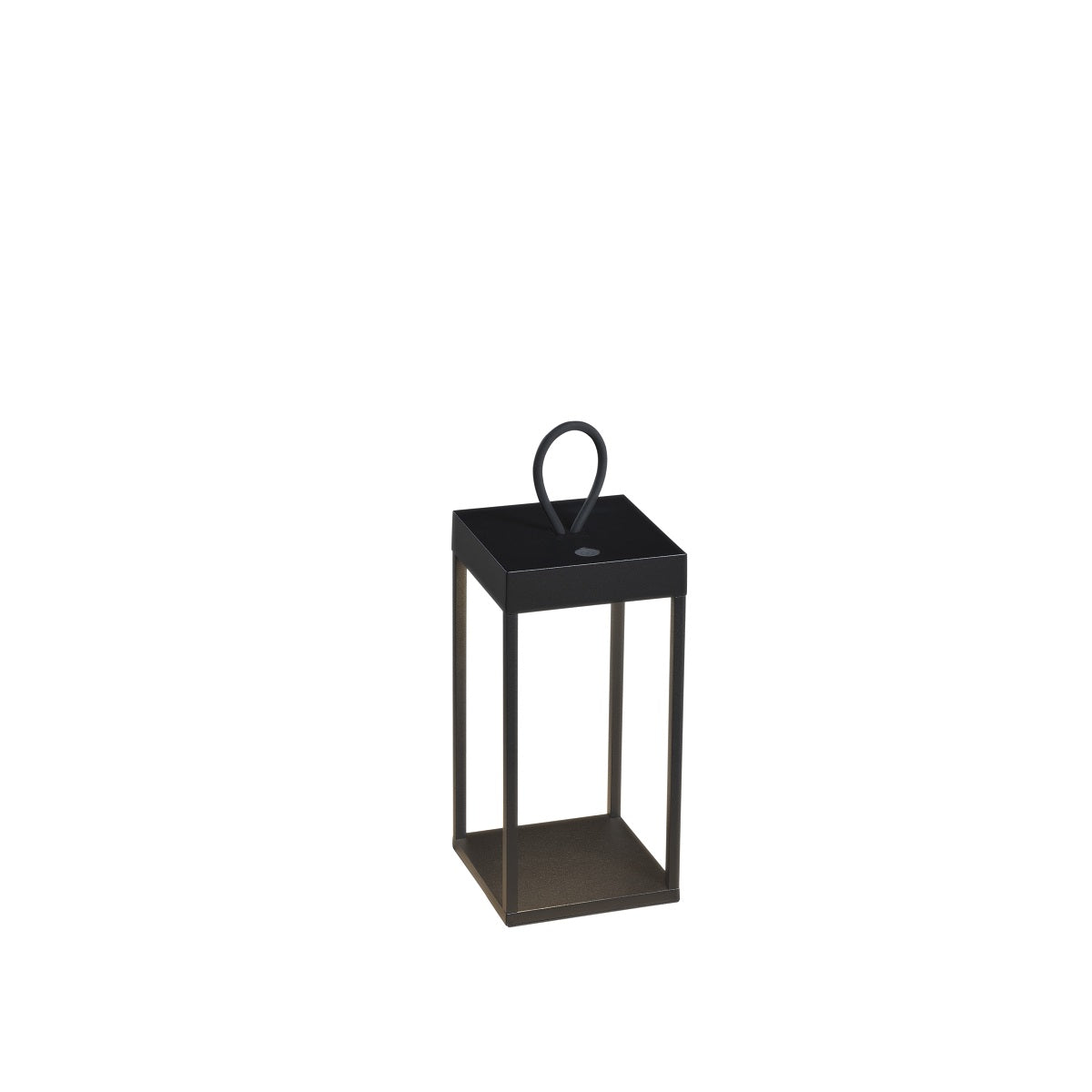 Ravello Lantern Black 30cm USB Dimmable