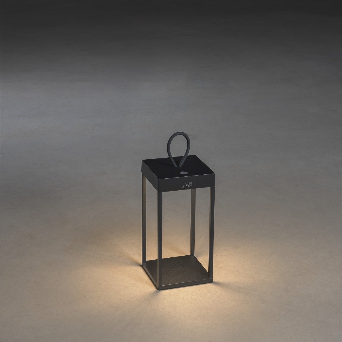 Ravello Lantern Black 30cm USB Dimmable