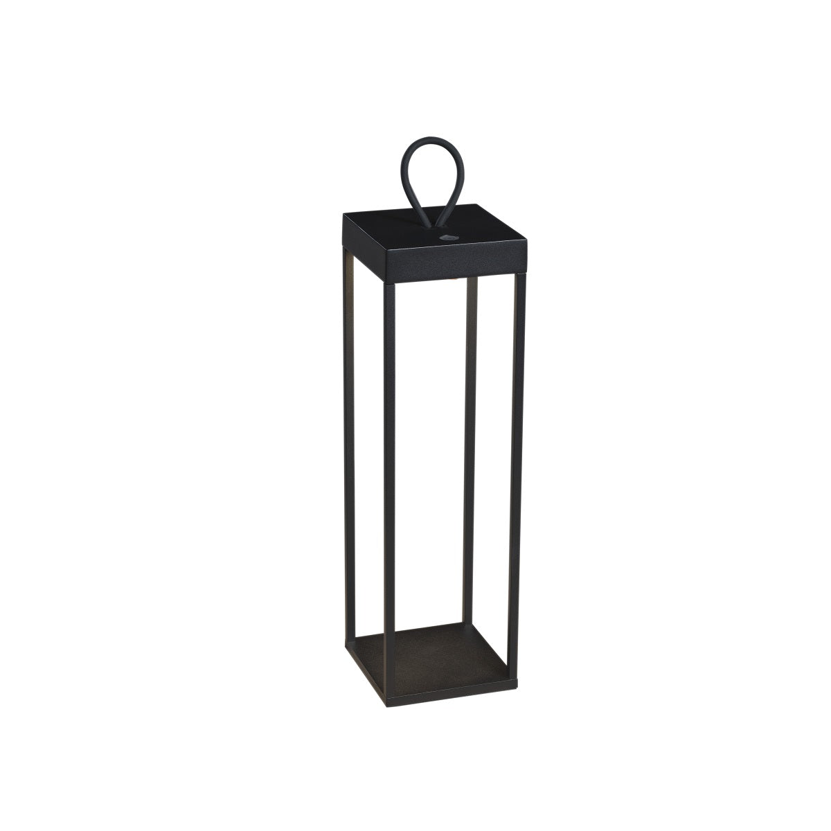 Ravello Lantern Black 50cm USB Dimmable