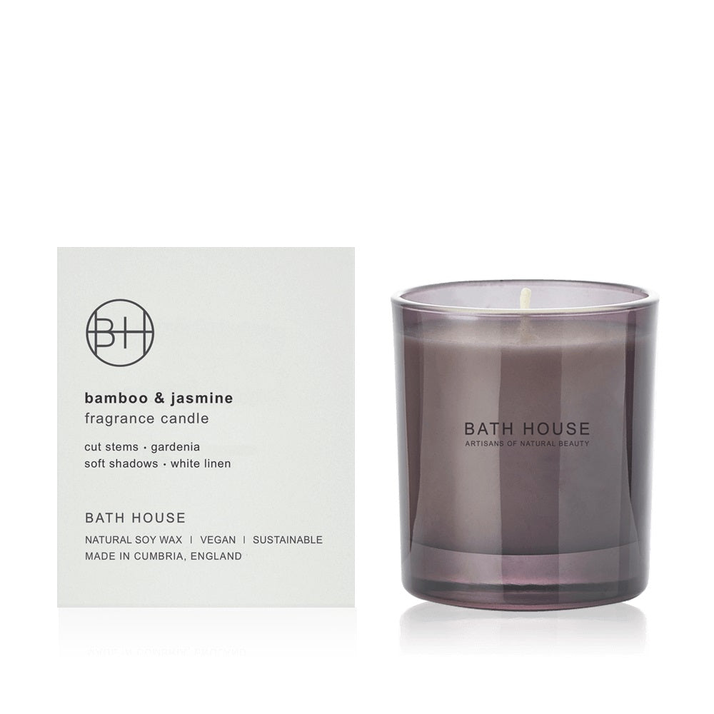 Bath House Bamboo Jasmine 200g Candle