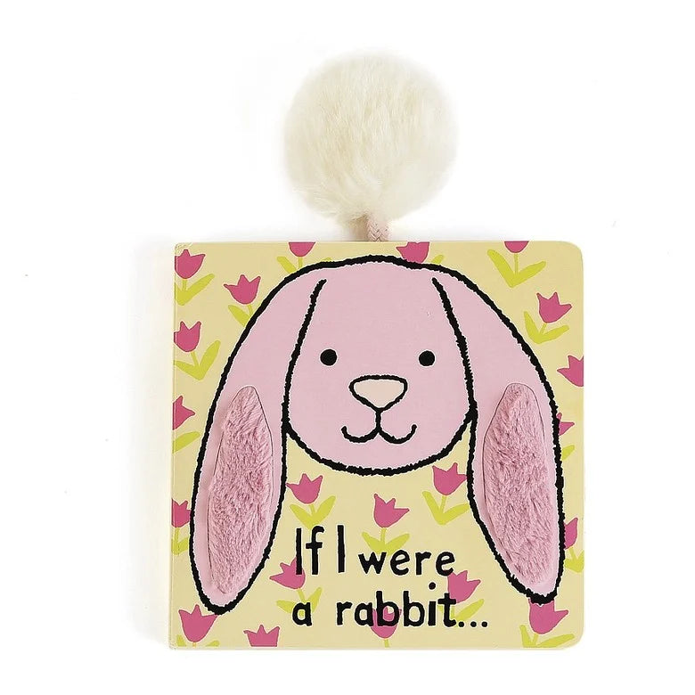 IF I WERE A RABBIT BOARD BOOK - PINK