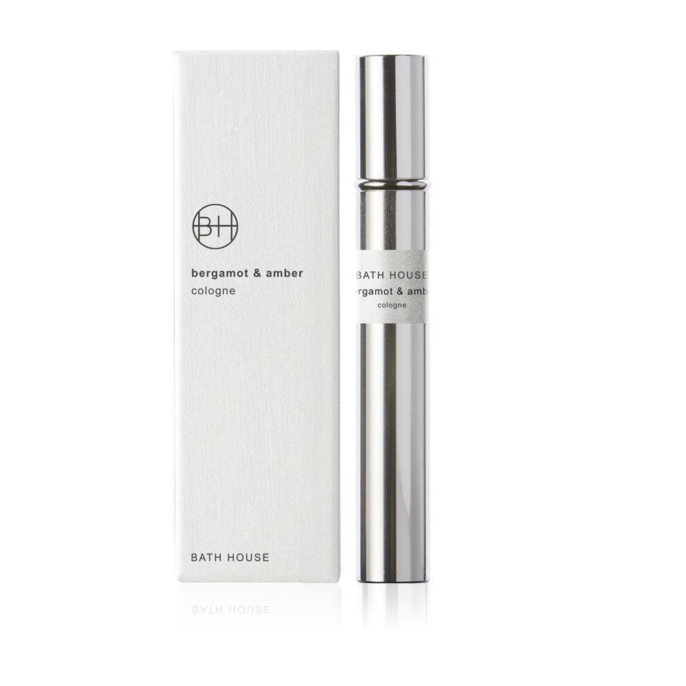 Bath House Bergamot And Amber Cologne Spray 12ml