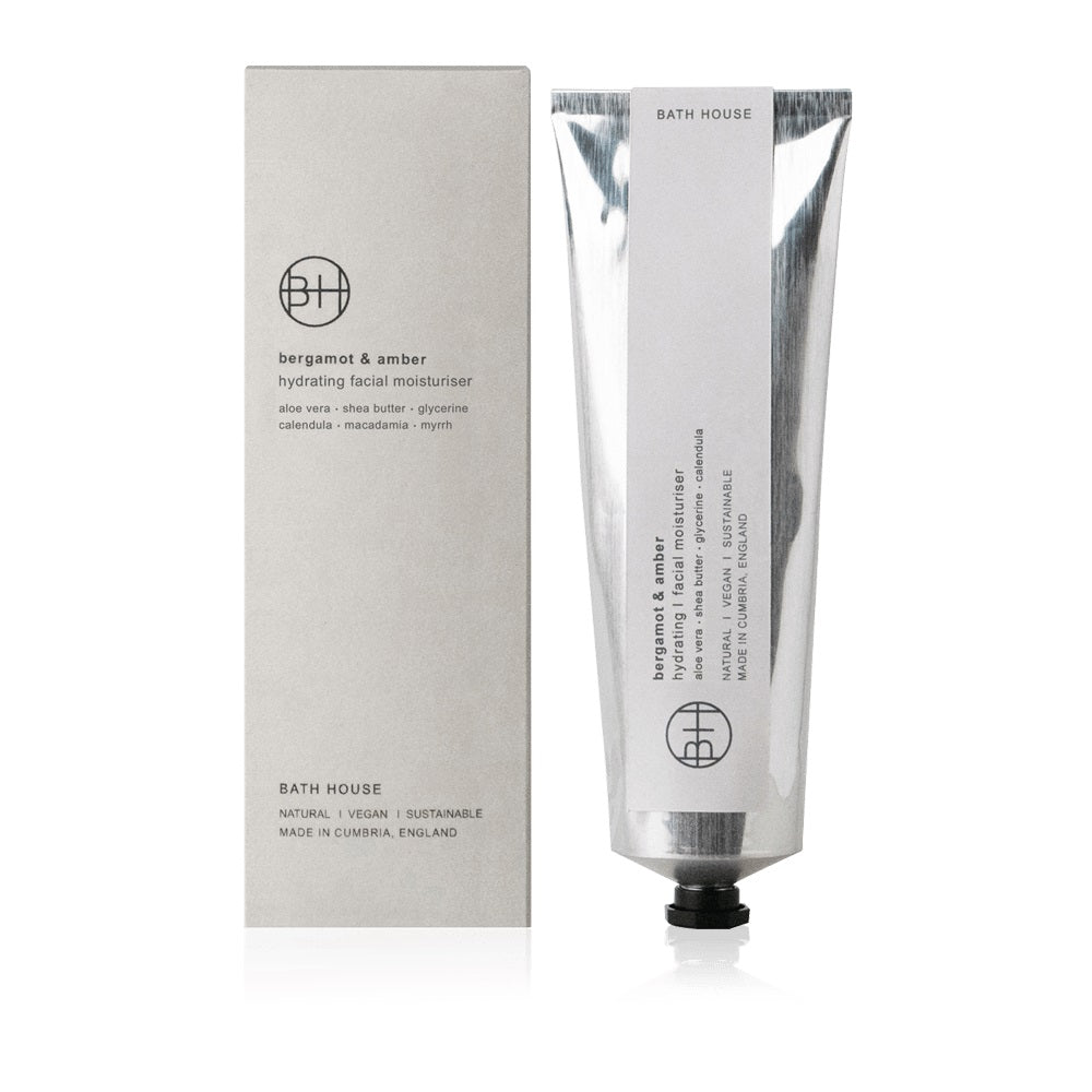 Bath House Bergamot Amber 100ml Face Moisturiser