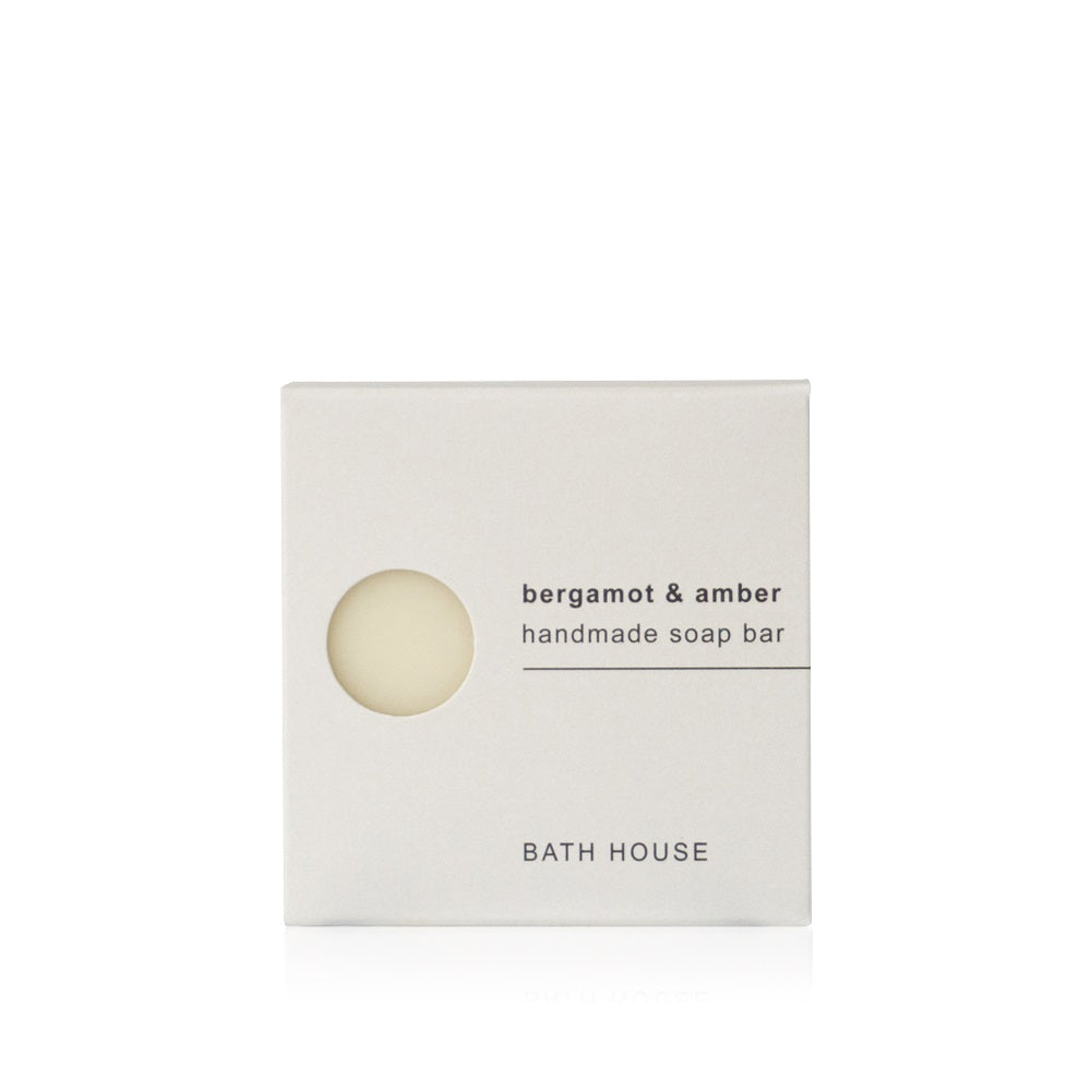 Bath House Bergamot Amber 100g Soap Bar