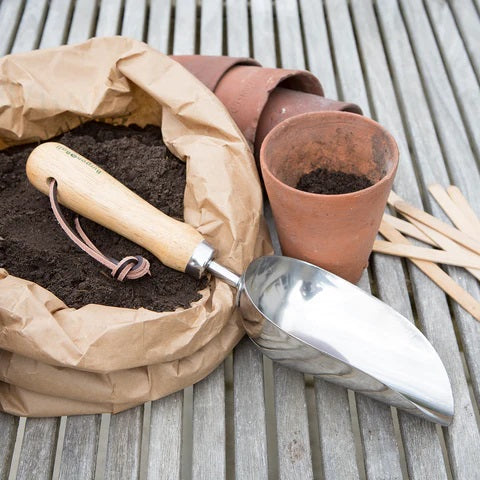 RHS Stainless Compost Scoop