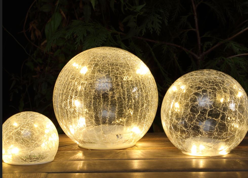 Set of 3 Crackle Balls