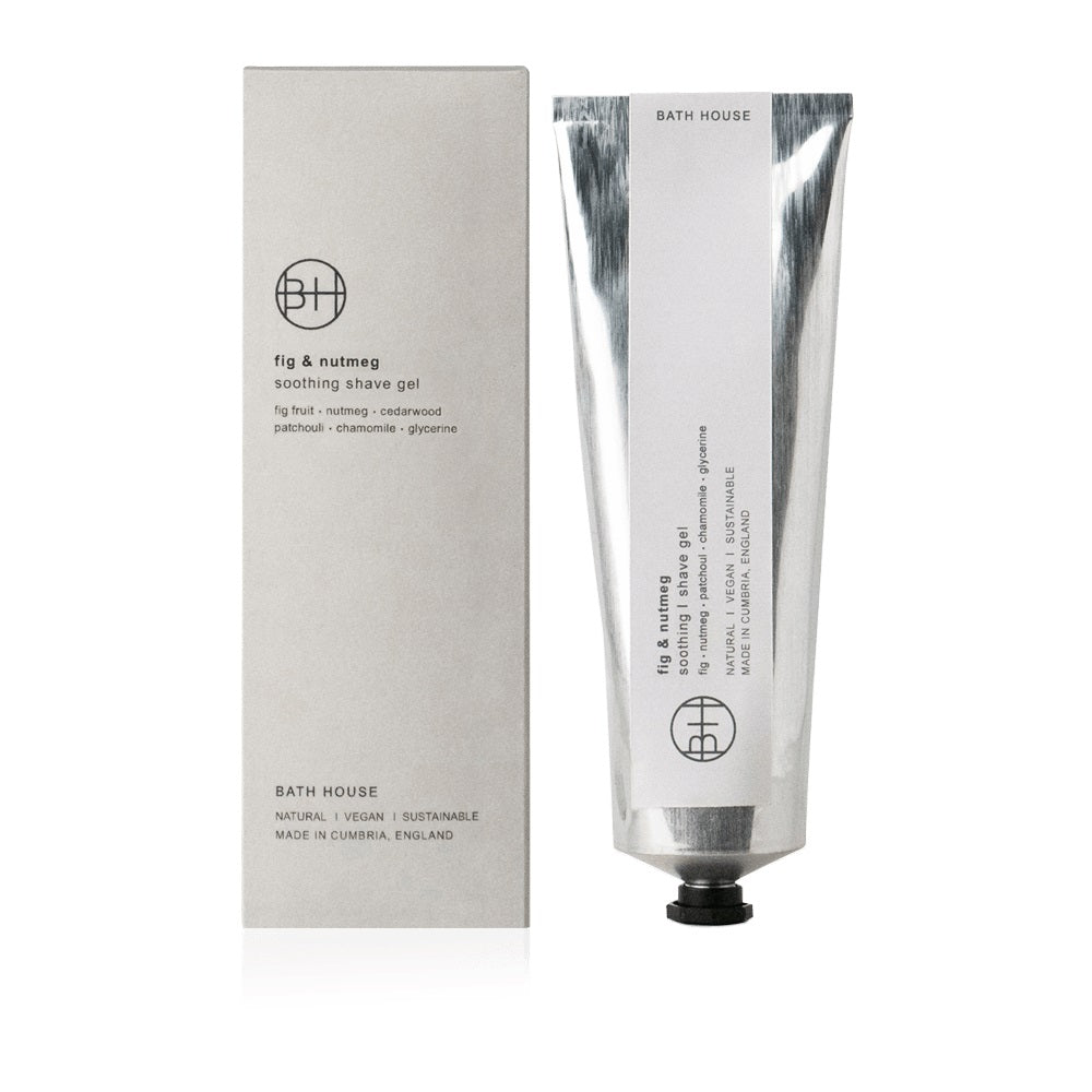 Bath House Fig Nutmeg 100ml Shave Gel