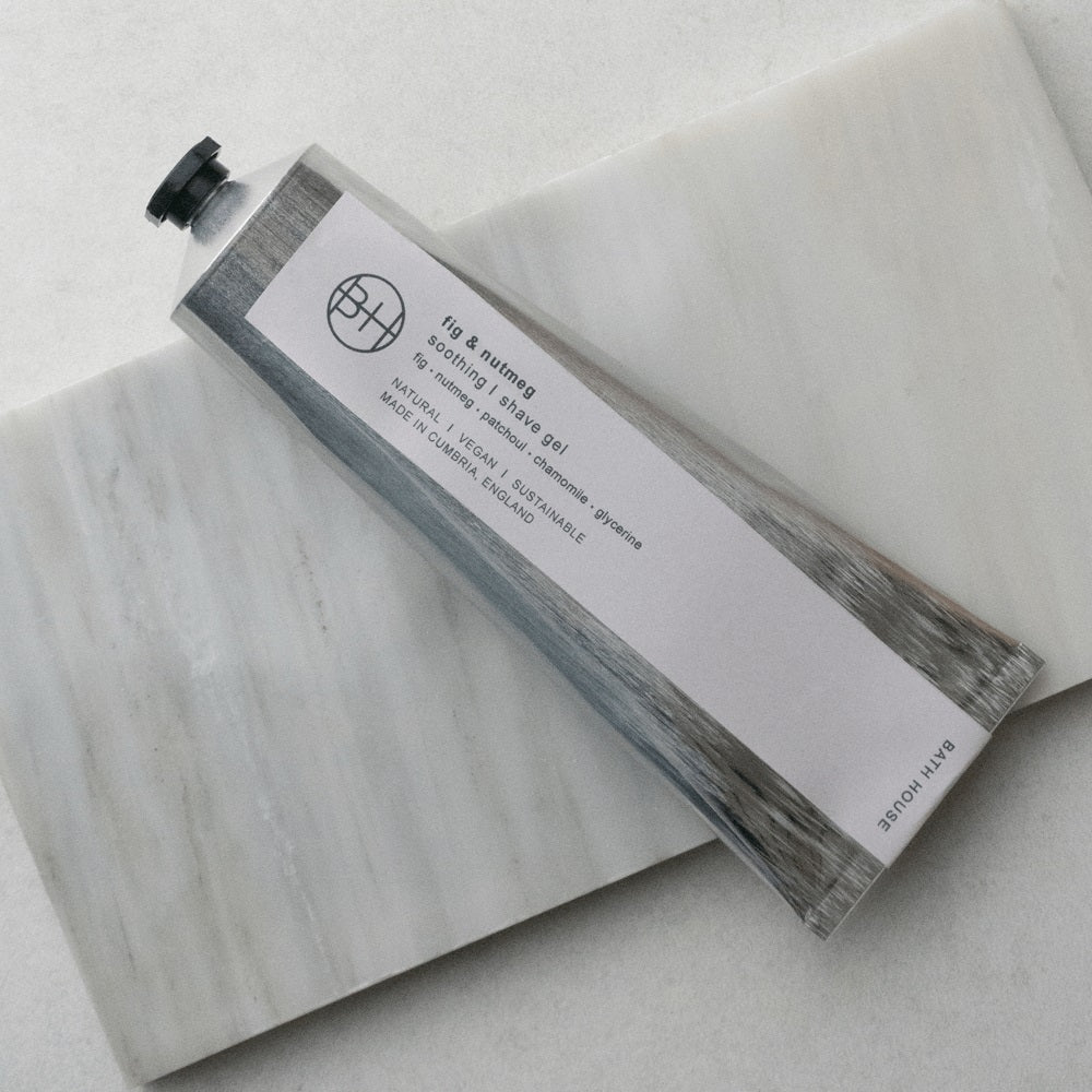 Bath House Fig Nutmeg 100ml Shave Gel