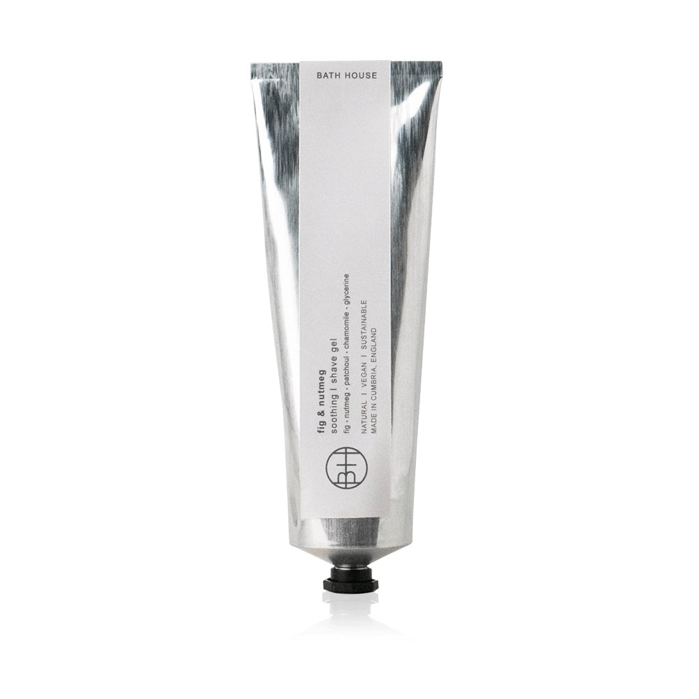 Bath House Fig Nutmeg 100ml Shave Gel