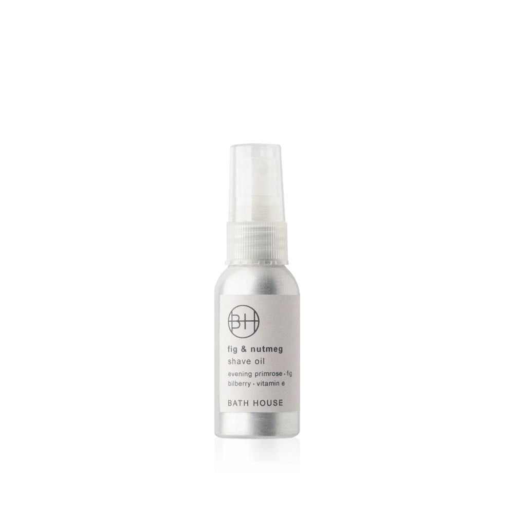 Bath House Fig Nutmeg 30ml Shave Oil