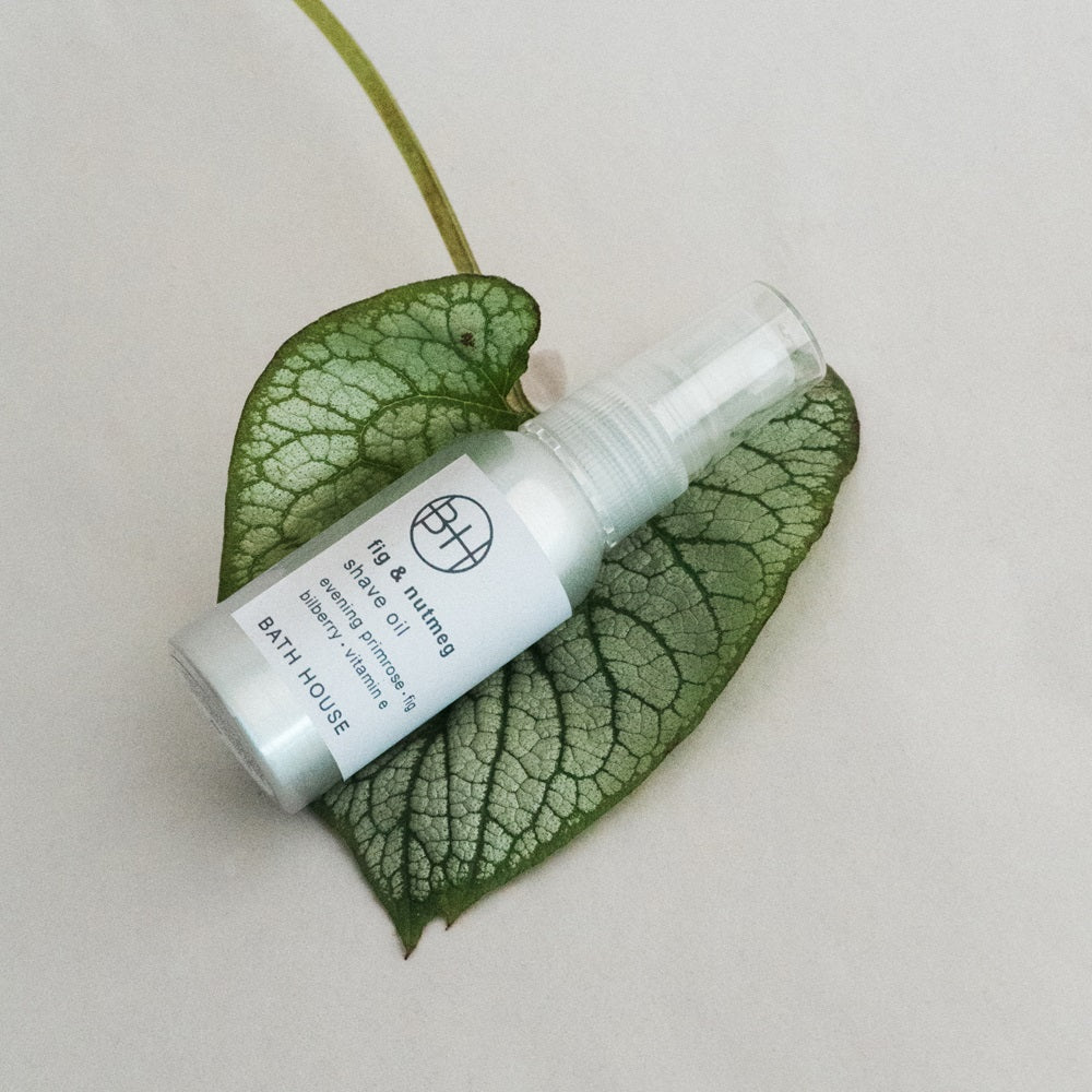 Bath House Fig Nutmeg 30ml Shave Oil