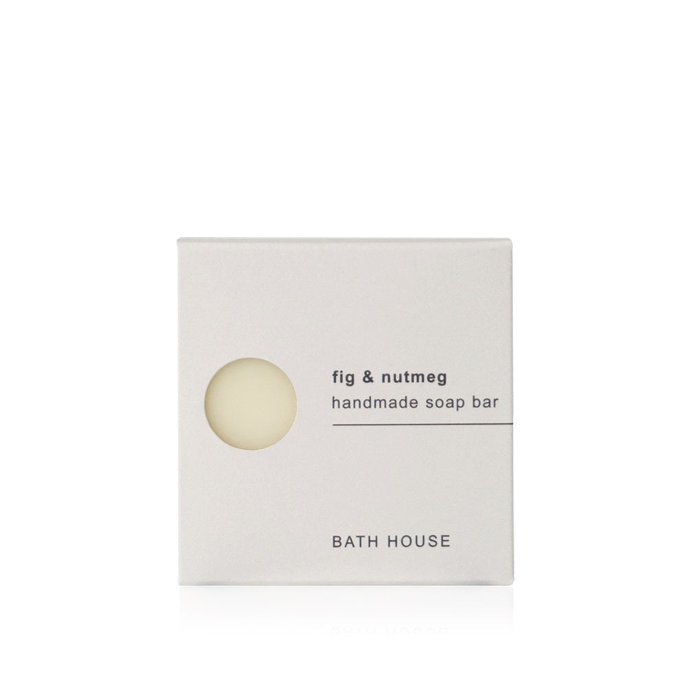 Bath House Fig Nutmeg 100g Soap Bar